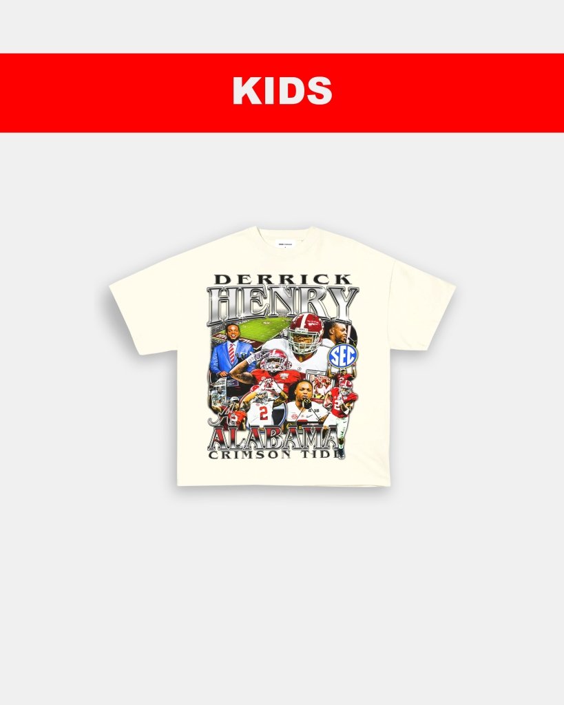DERRICK HENRY - ALABAMA - KIDS TEE Hoodie, Sweatshirt | CoreVibeTees.com (Image 4)