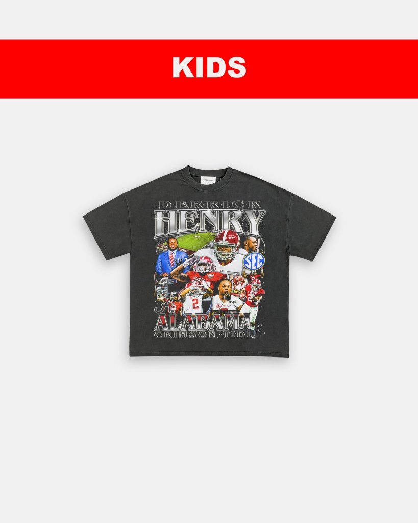 DERRICK HENRY - ALABAMA - KIDS TEE Hoodie, Sweatshirt | CoreVibeTees.com (Image 5)