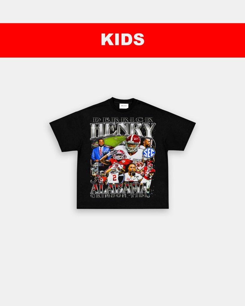 DERRICK HENRY - ALABAMA - KIDS TEE Hoodie, Sweatshirt | CoreVibeTees.com (Image 3)