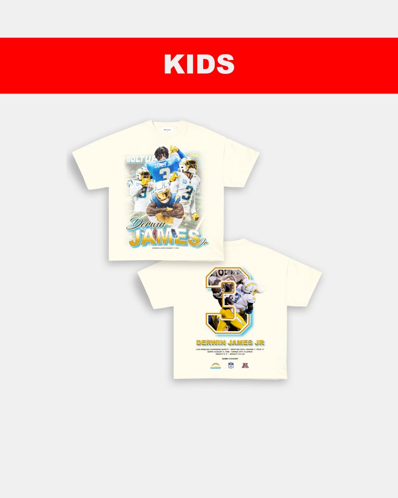 DERWIN JAMES - KIDS TEE [DS] Hoodie, Sweatshirt | CoreVibeTees.com (Image 4)