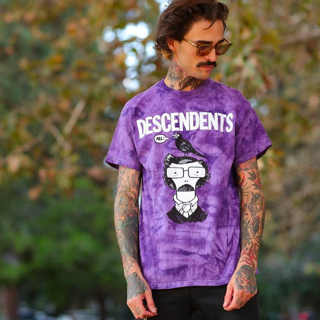 Quoth the Milo Glow in the Dark Crystal Dye Tee (Purple) Hoodie, Sweatshirt | CoreVibeTees.com (Image 3)