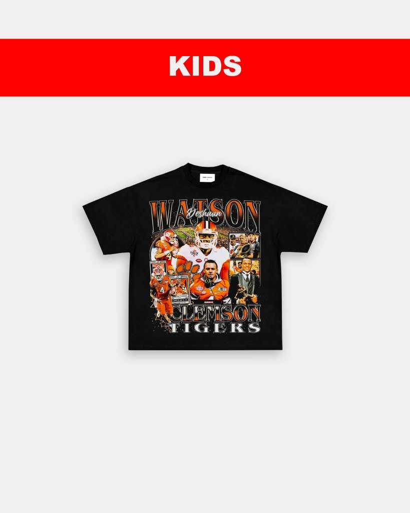 DESHAUN WATSON - CLEMSON - KIDS TEE Hoodie, Sweatshirt | CoreVibeTees.com (Image 3)
