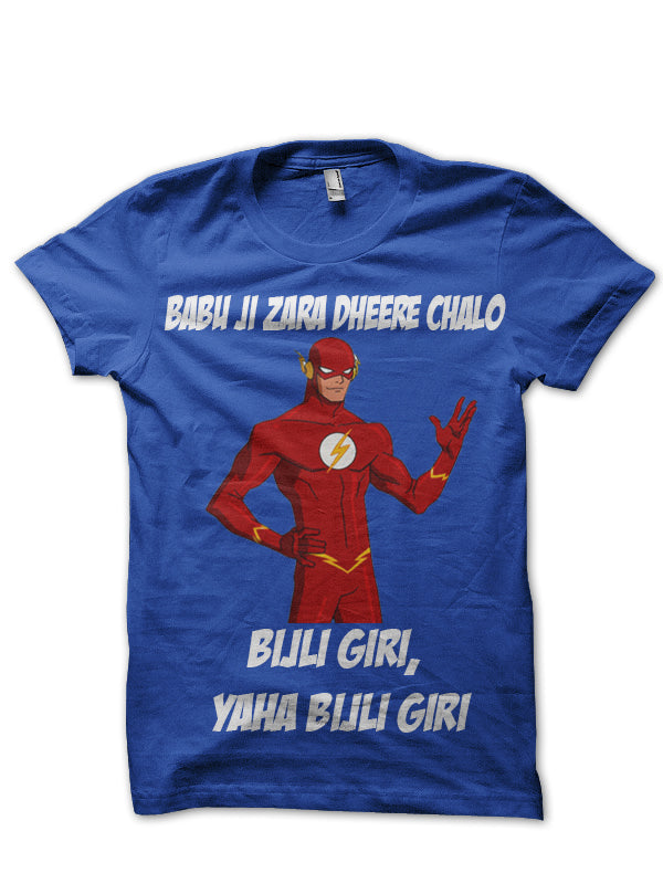 Desi Flash Blue Tee (All Colours Available) Hoodie, Sweatshirt | CoreVibeTees.com