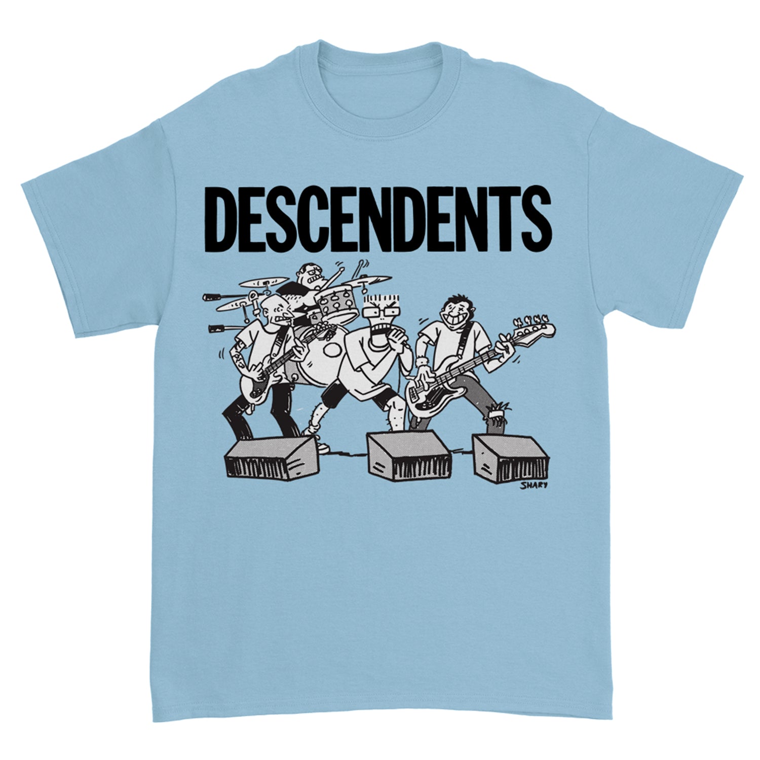 Live Cartoon Tee (Carolina Blue) Hoodie, Sweatshirt | CoreVibeTees.com