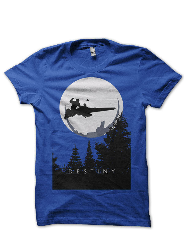 Destiny Royal Blue Tee Hoodie, Sweatshirt | CoreVibeTees.com