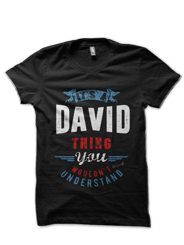 Is Your Name, David Lynch? This shirt is for you! Black T-Shirt Hoodie, Sweatshirt | CoreVibeTees.com