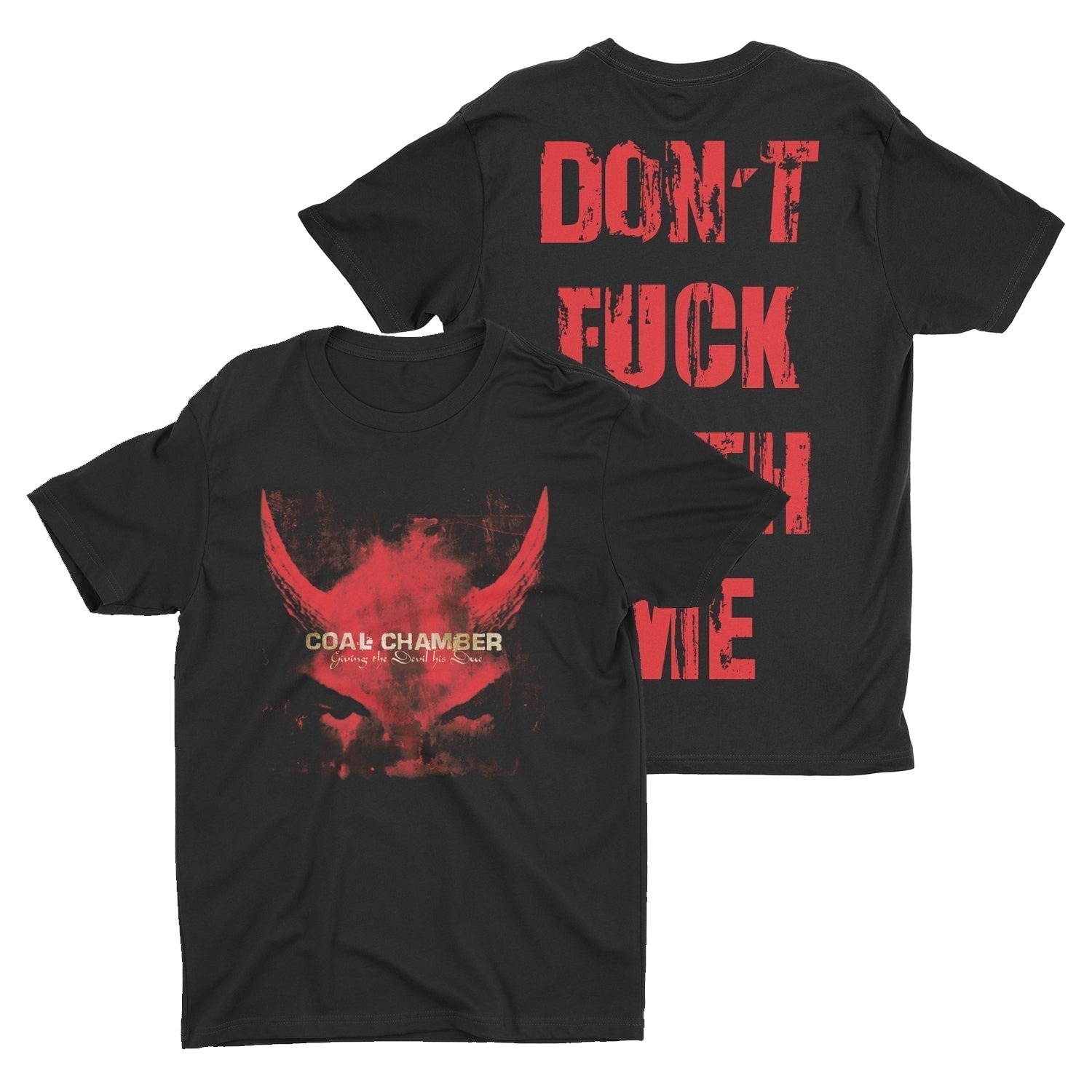 Coal Chamber - Giving The Devil His Due t-shirt Hoodie, Sweatshirt | CoreVibeTees.com (Image 1)