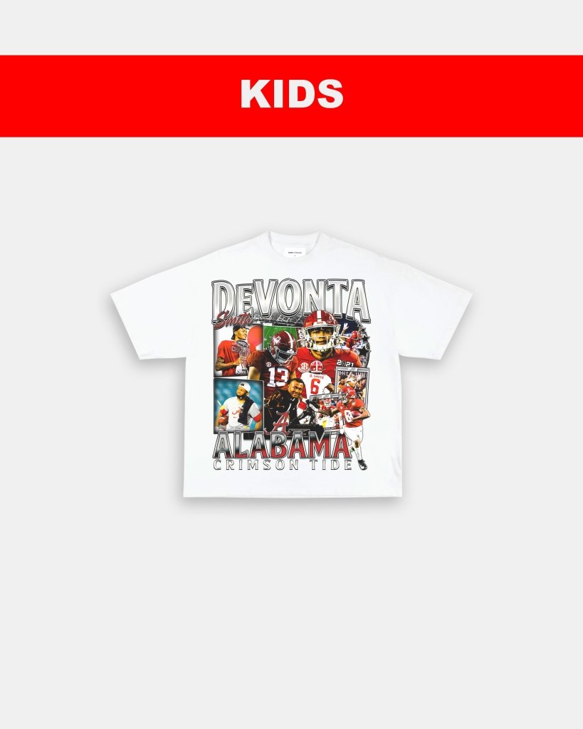 DEVONTA SMITH - ALABAMA- KIDS TEE Hoodie, Sweatshirt | CoreVibeTees.com (Image 2)