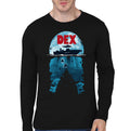Dexter Black Full Sleeve Tee Hoodie, Sweatshirt | CoreVibeTees.com