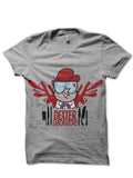 Dexter Grey Tee Hoodie, Sweatshirt | CoreVibeTees.com