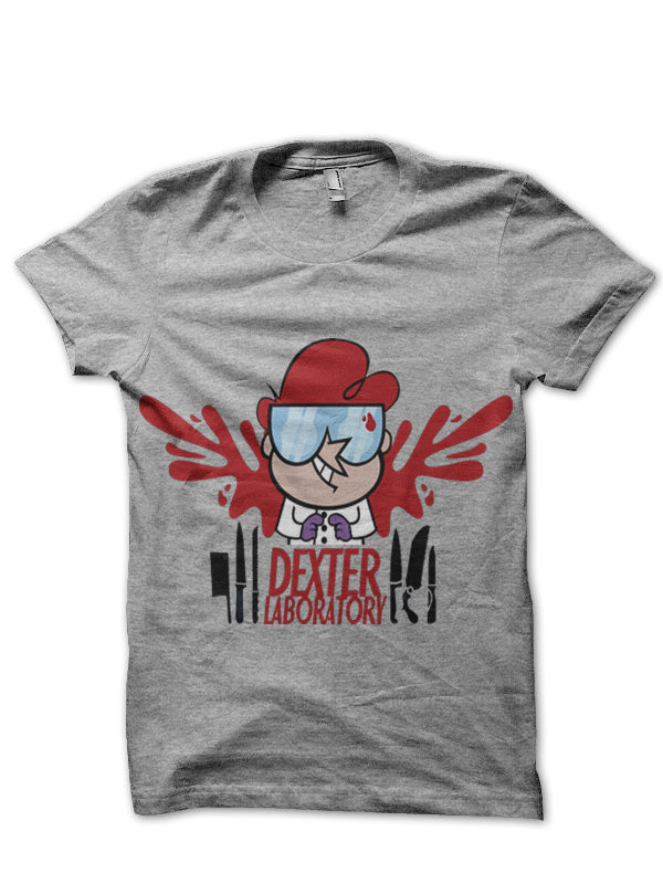 Dexter Grey Tee Hoodie, Sweatshirt | CoreVibeTees.com