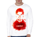 Dexter White Full Sleeve T-Shirt Hoodie, Sweatshirt | CoreVibeTees.com