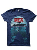 Dexter Dark Blue Tee Hoodie, Sweatshirt | CoreVibeTees.com