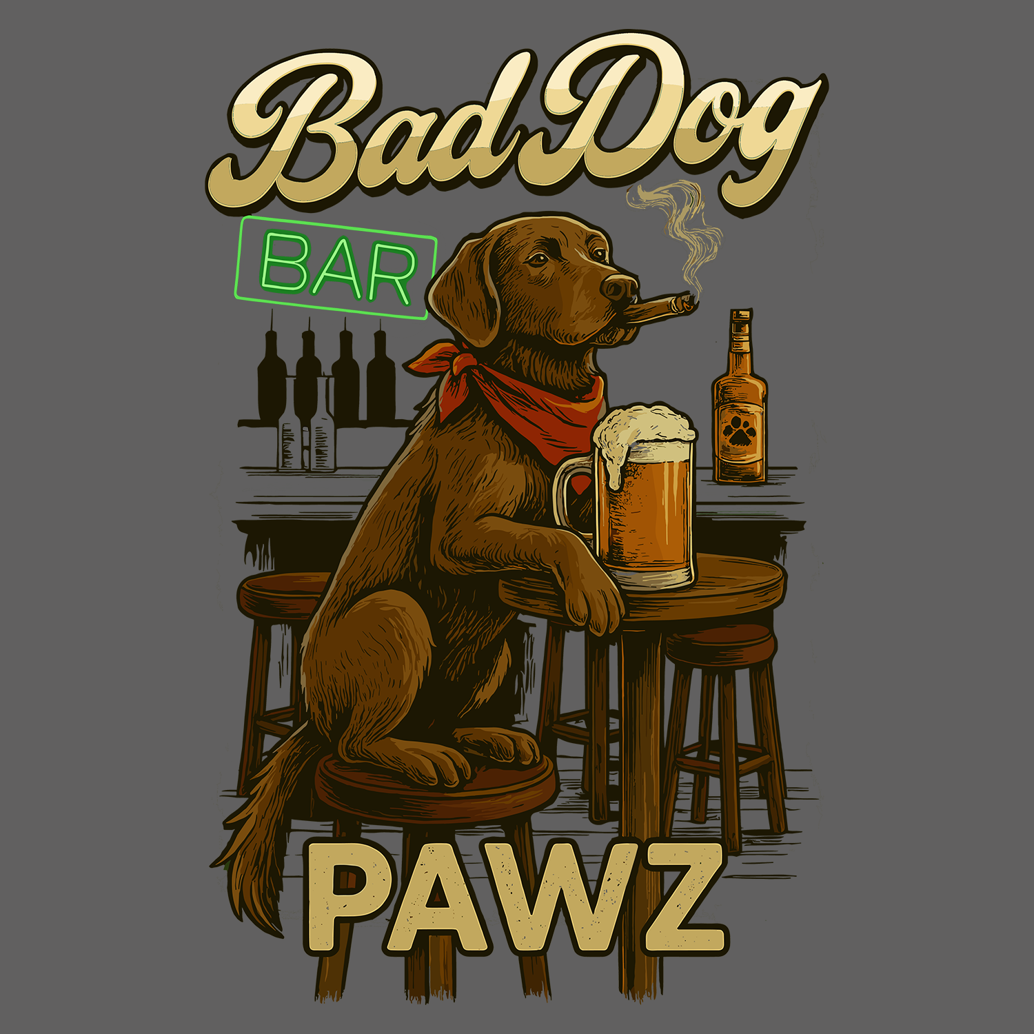 Hair Of The Dog (Adult Short Sleeve T-Shirt) Hoodie, Sweatshirt | CoreVibeTees.com (Image 3)
