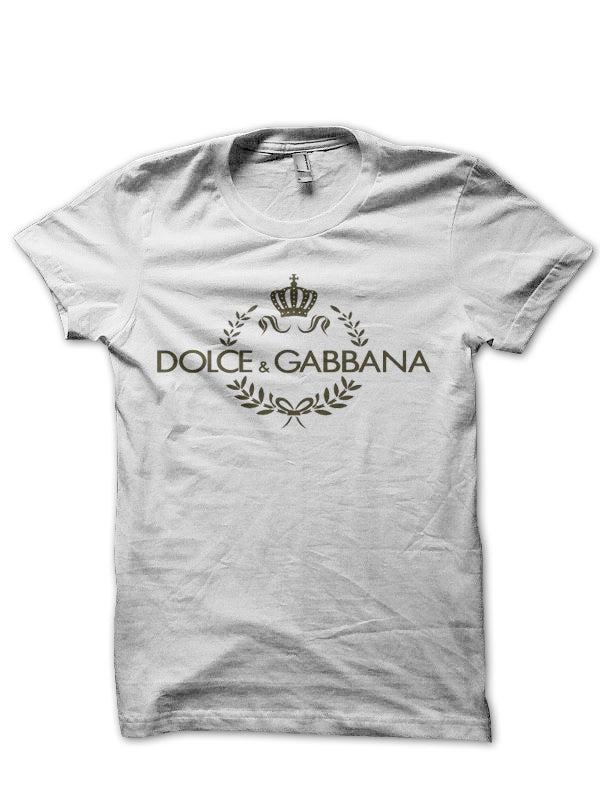 Dolce Gabbana White Half Sleeve T-Shirt Style001 Hoodie, Sweatshirt | CoreVibeTees.com