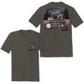 BatWrapz "Dingers Deer Camp" Adult Tee - Gray Hoodie, Sweatshirt | CoreVibeTees.com (Image 1)