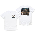 BatWrapz "Dingers Deer Camp" Adult Tee - White Hoodie, Sweatshirt | CoreVibeTees.com (Image 1)