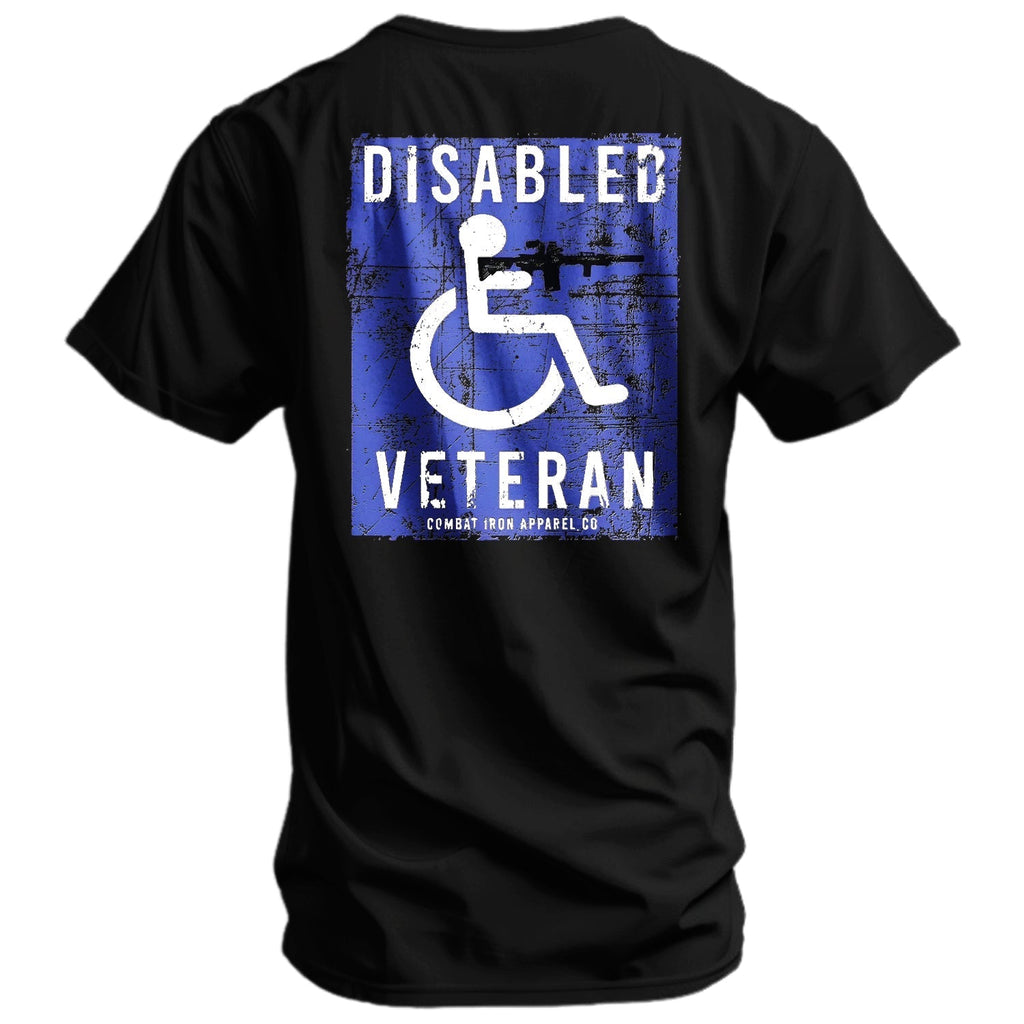 Disabled Veteran Handicap Men's T-Shirt Hoodie, Sweatshirt | CoreVibeTees.com (Image 1)