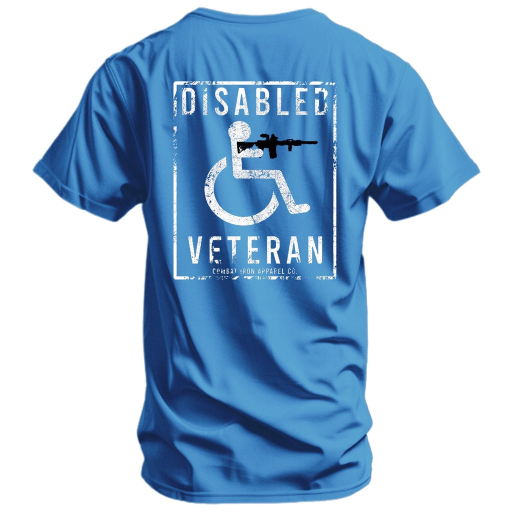 Disabled Veteran Handicap Men's T-Shirt Hoodie, Sweatshirt | CoreVibeTees.com (Image 3)