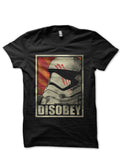 Disobey Black Tee Hoodie, Sweatshirt | CoreVibeTees.com