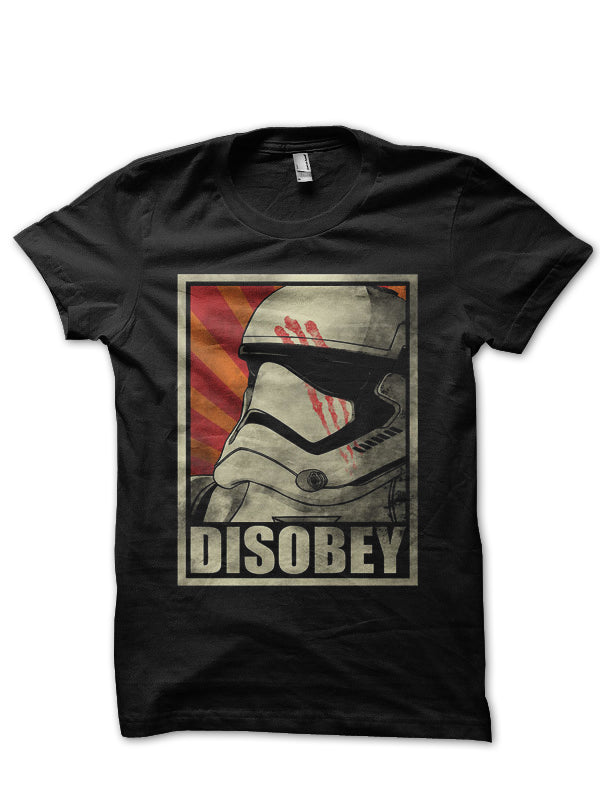 Disobey Black Tee Hoodie, Sweatshirt | CoreVibeTees.com