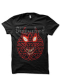 Disturbed Half Sleeve Black T-Shirt Hoodie, Sweatshirt | CoreVibeTees.com