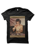 DJ Bruce Lee Pic Black T-Shirt Hoodie, Sweatshirt | CoreVibeTees.com