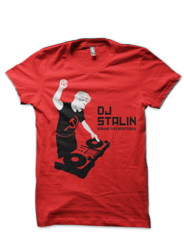 DJ Stalin Red T-Shirt Hoodie, Sweatshirt | CoreVibeTees.com