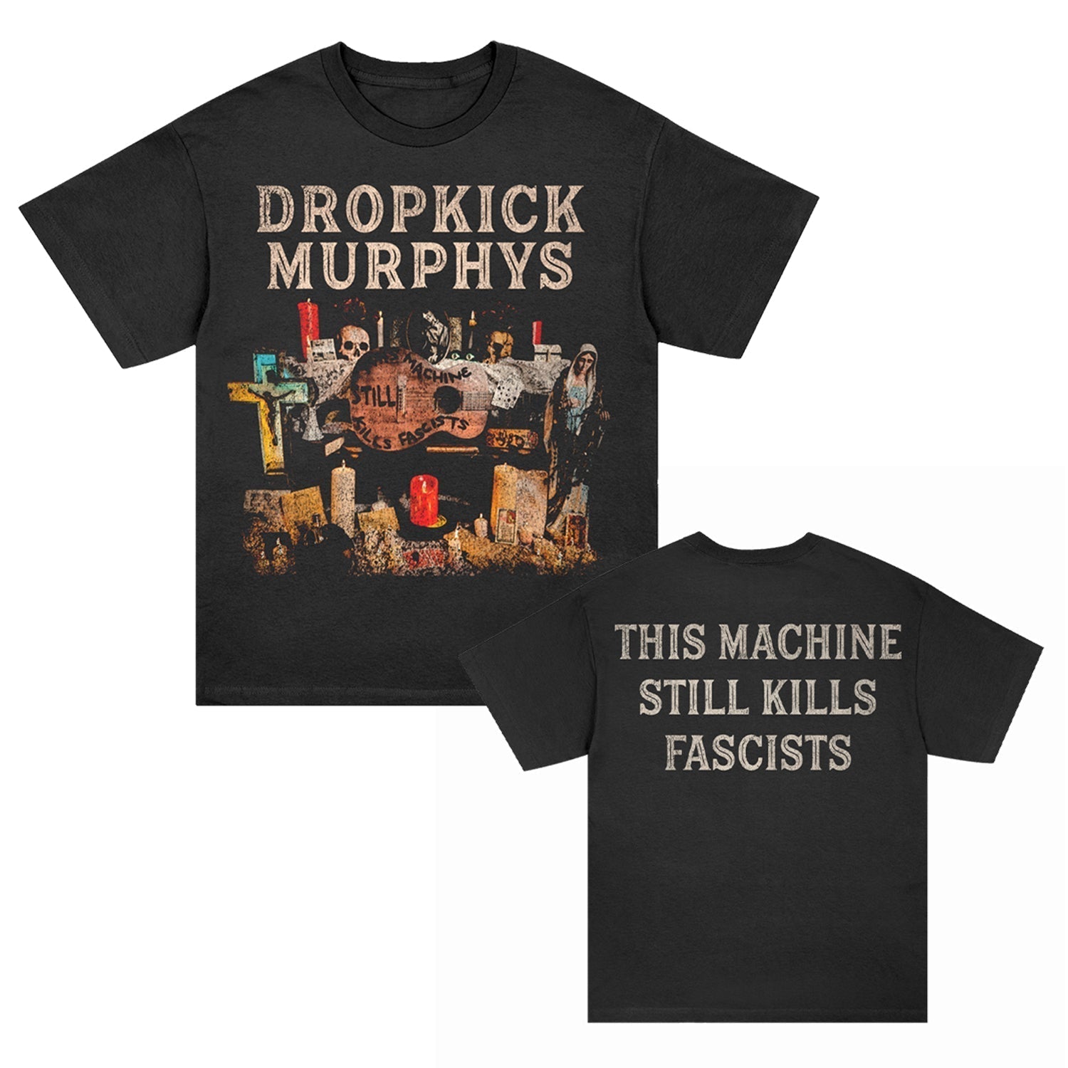This Machine Kills Fascists Cover REDUX 2025 T-Shirt (Black) Hoodie, Sweatshirt | CoreVibeTees.com