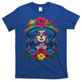 De Los Muertos La Catrina Sugar Skull Day Of The Dead T-Shirt Hoodie, Sweatshirt | CoreVibeTees.com