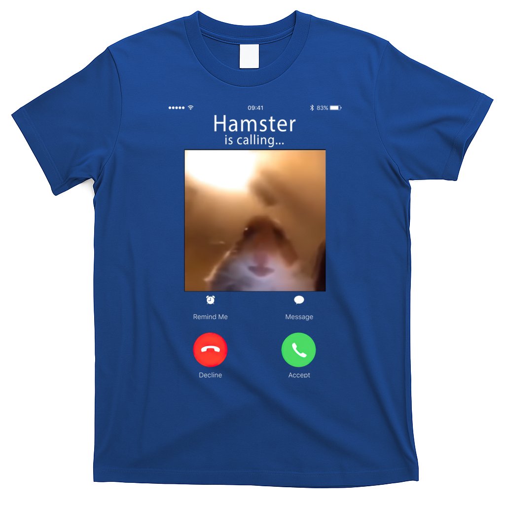 Dank Meme Hamster Staring Front Camera Hamster Calling Gift T-Shirt Hoodie, Sweatshirt | CoreVibeTees.com