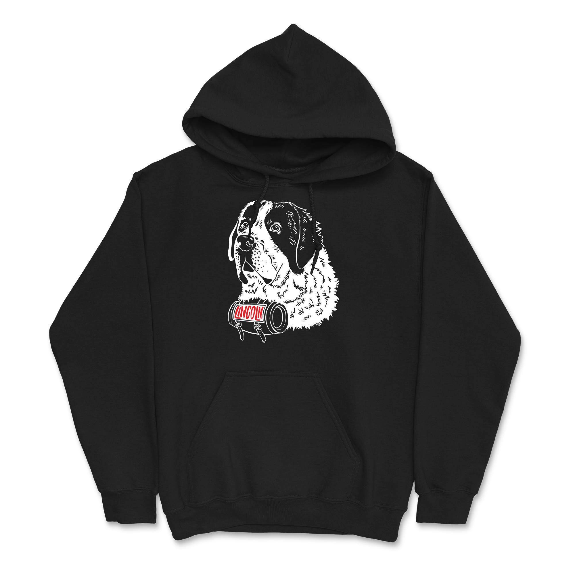 Lincoln - Saint Bernard Hoodie T-Shirts, Sweatshirt | CoreVibeTees.com