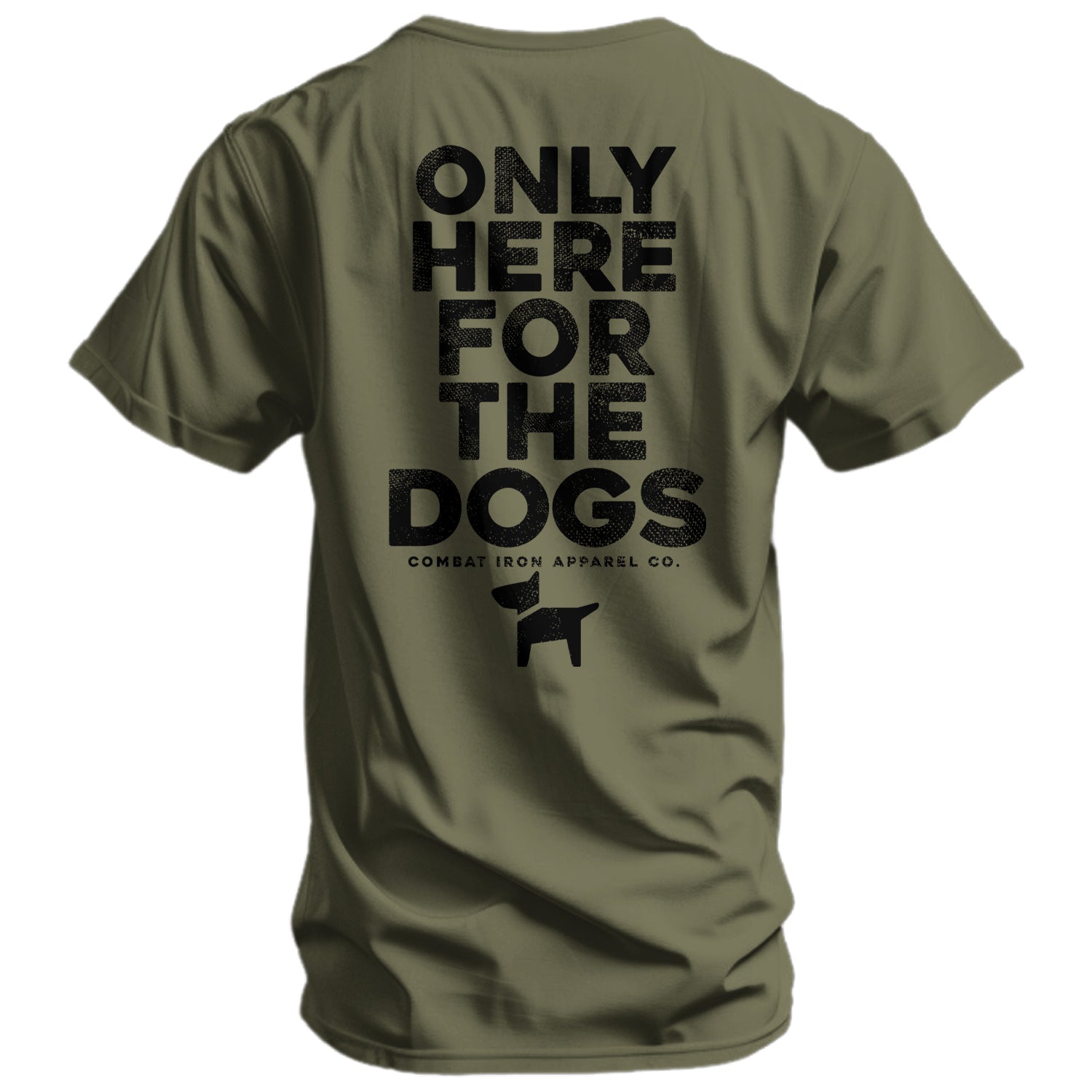 Only Here For The Dogs Men's T-Shirt Hoodie, Sweatshirt | CoreVibeTees.com (Image 5)
