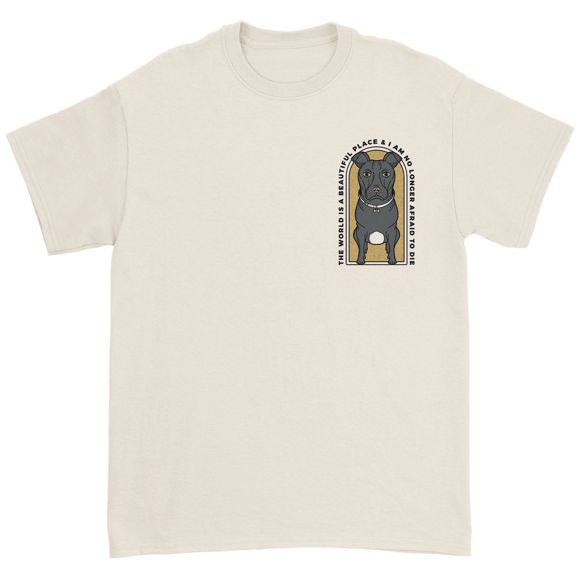 TWIABP - Dog T-Shirt - Natural Hoodie, Sweatshirt | CoreVibeTees.com (Image 2)
