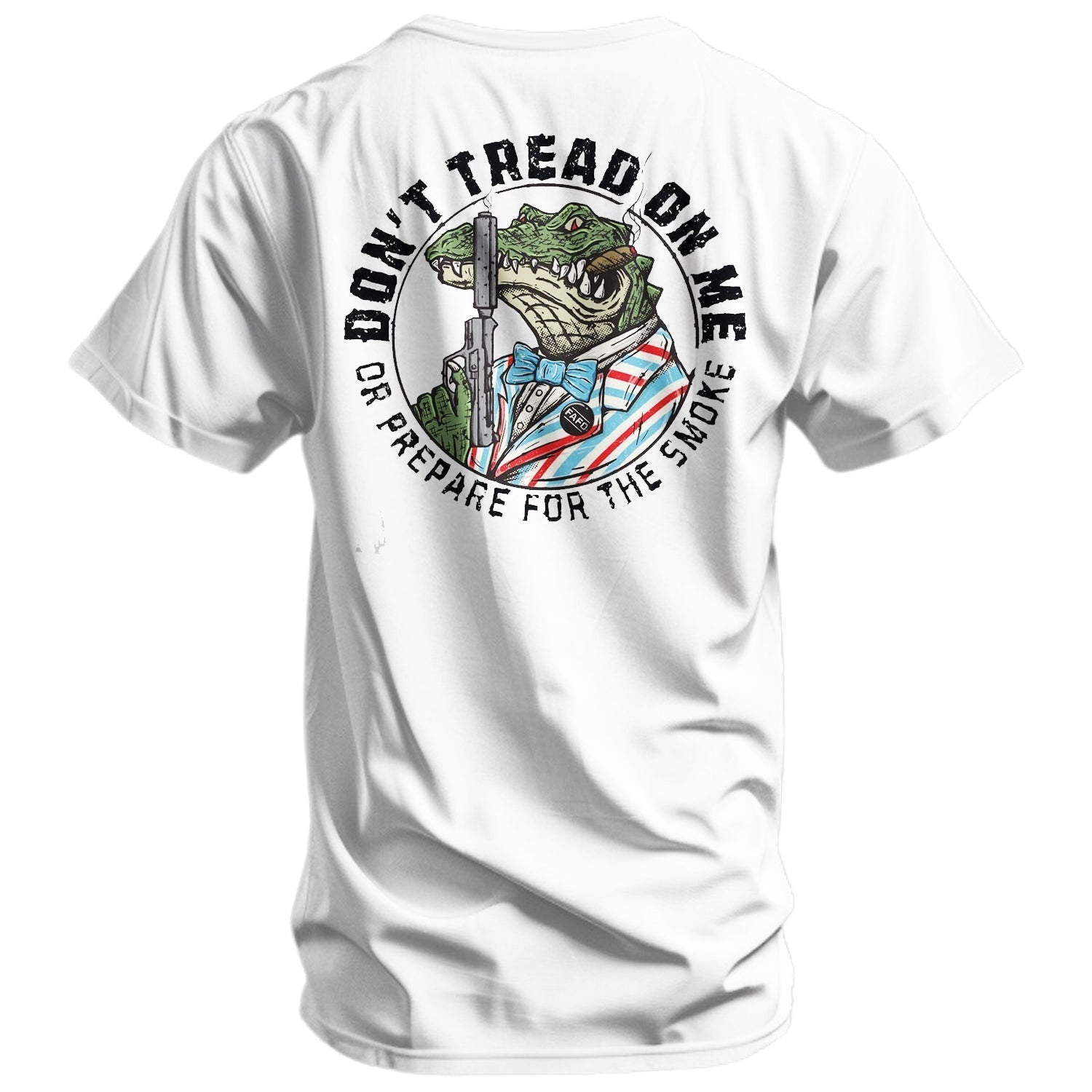 Don't Tread On Me Or Prepare For The Smoke Men's T-Shirt Hoodie, Sweatshirt | CoreVibeTees.com (Image 2)
