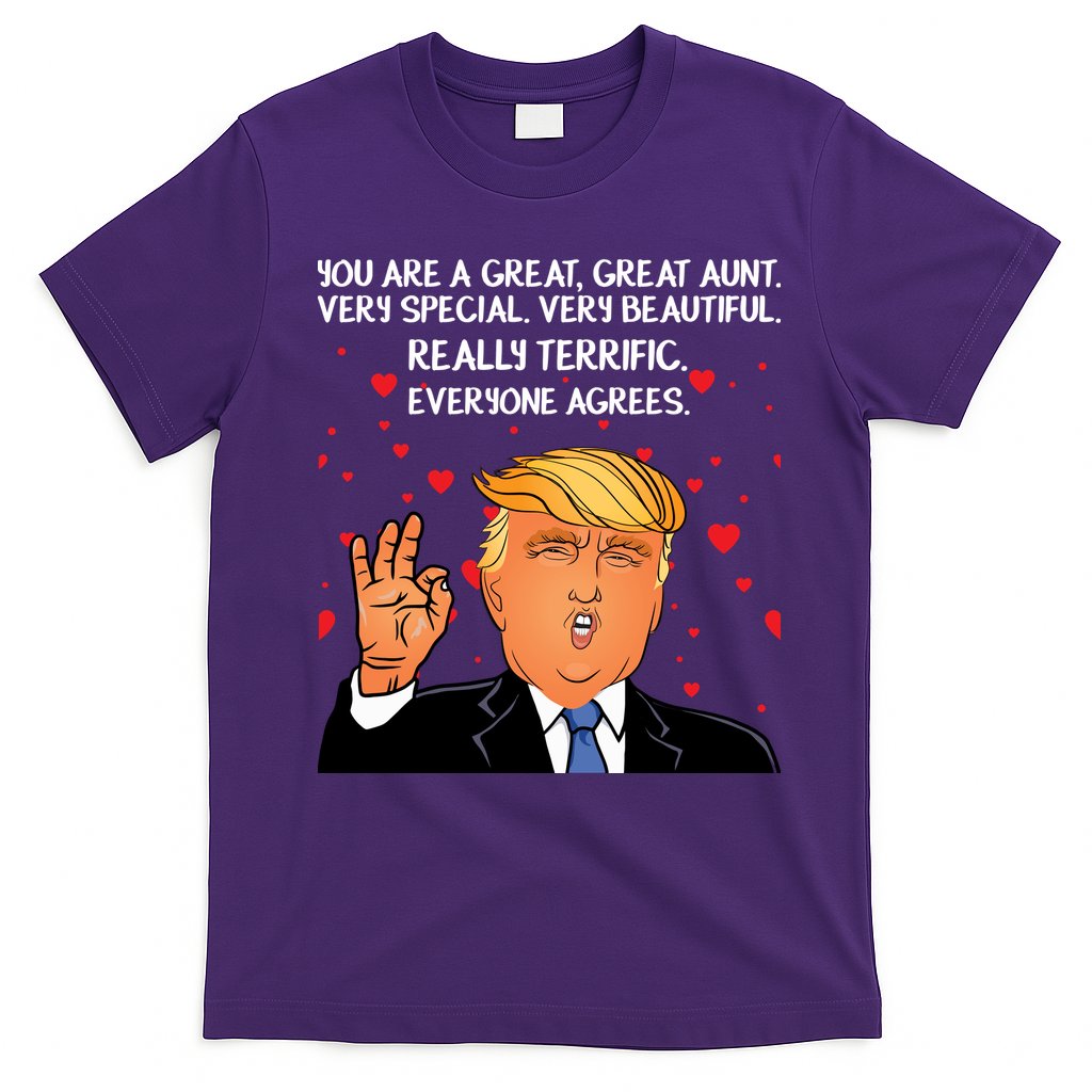 Donald Trump Your A Great Aunt T-Shirt Hoodie, Sweatshirt | CoreVibeTees.com