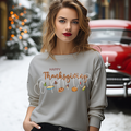 HAPPY THANKSGIVING SWEATSHIRT T-Shirts, Hoodie | CoreVibeTees.com (Image 1)