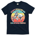 Don't Follow Me I Do Stupid Things Scuba Diver T-Shirt Hoodie, Sweatshirt | CoreVibeTees.com