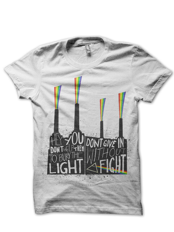 Hey You Dont Give In White Half Sleeve T-Shirt Hoodie, Sweatshirt | CoreVibeTees.com