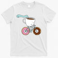 Donuts Coffee Bicycle T-Shirt Hoodie, Sweatshirt | CoreVibeTees.com