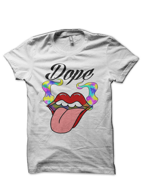 Dope White T-Shirt Hoodie, Sweatshirt | CoreVibeTees.com