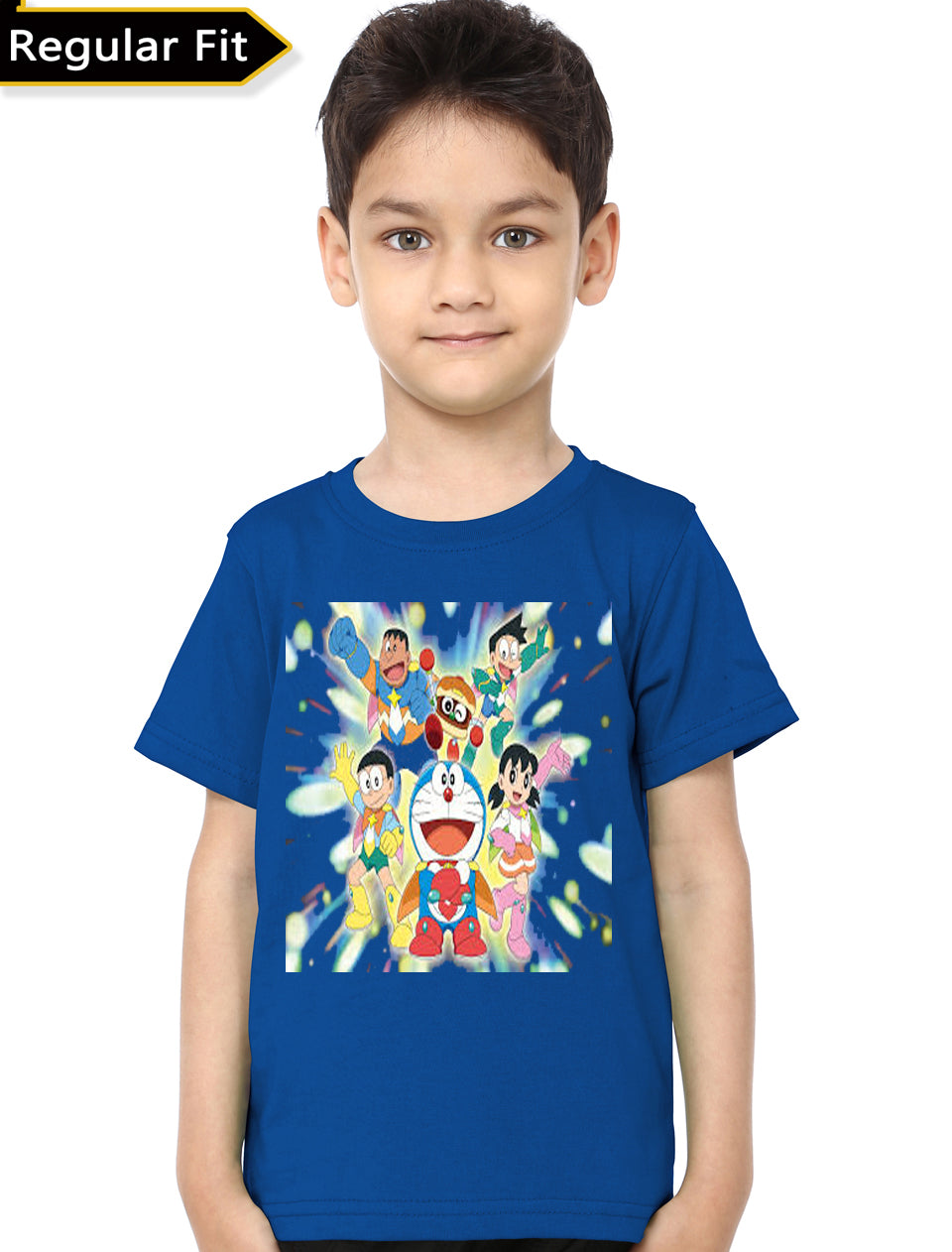 Doraemon And Team Royal Blue T-Shirt Hoodie, Sweatshirt | CoreVibeTees.com