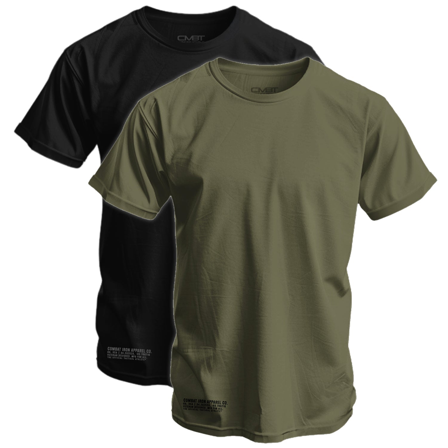 Men's Basic T-Shirt | 2 Pack Bundle Hoodie, Sweatshirt | CoreVibeTees.com (Image 4)