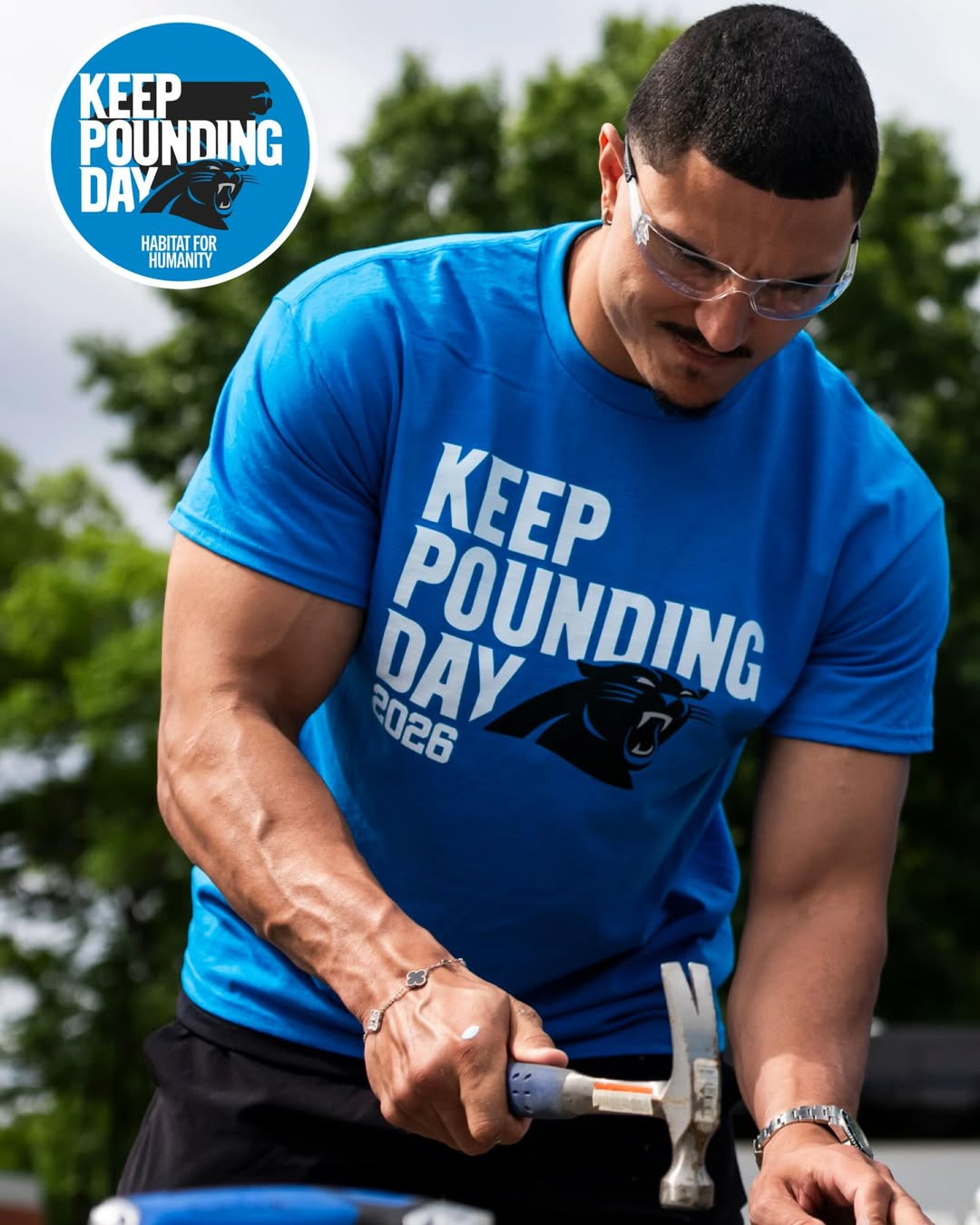 Keep Pounding Day 2026 Carolina Panthers Shirt
