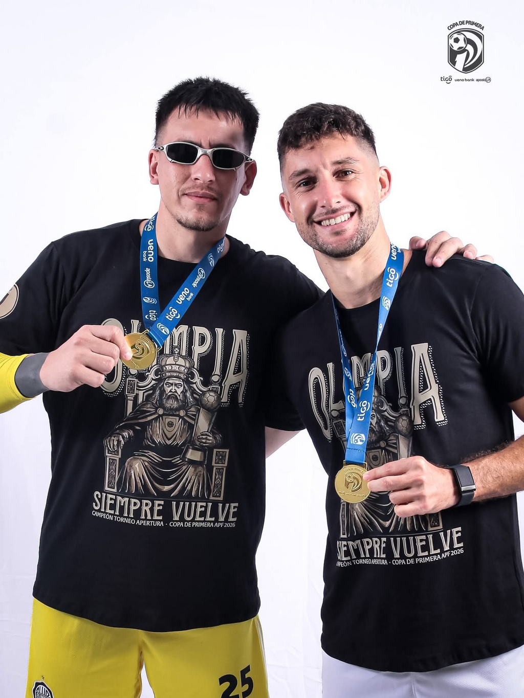 Olimpia Siempre Vuelve 48 Campeon Torneo Apertura Copa De Primera APF 2026 Shirt