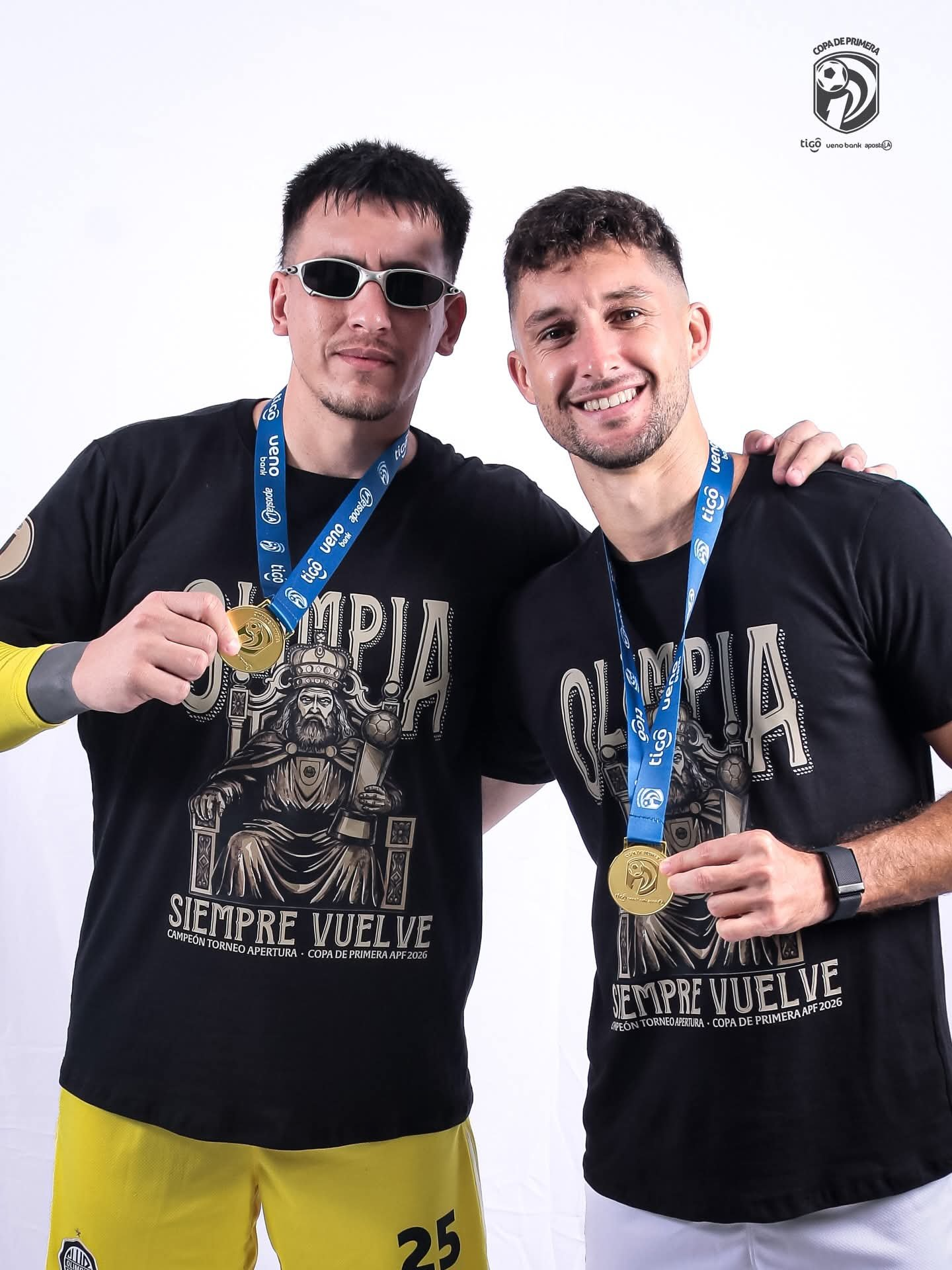 Olimpia Siempre Vuelve 48 Campeon Torneo Apertura Copa De Primera APF 2026 Shirt