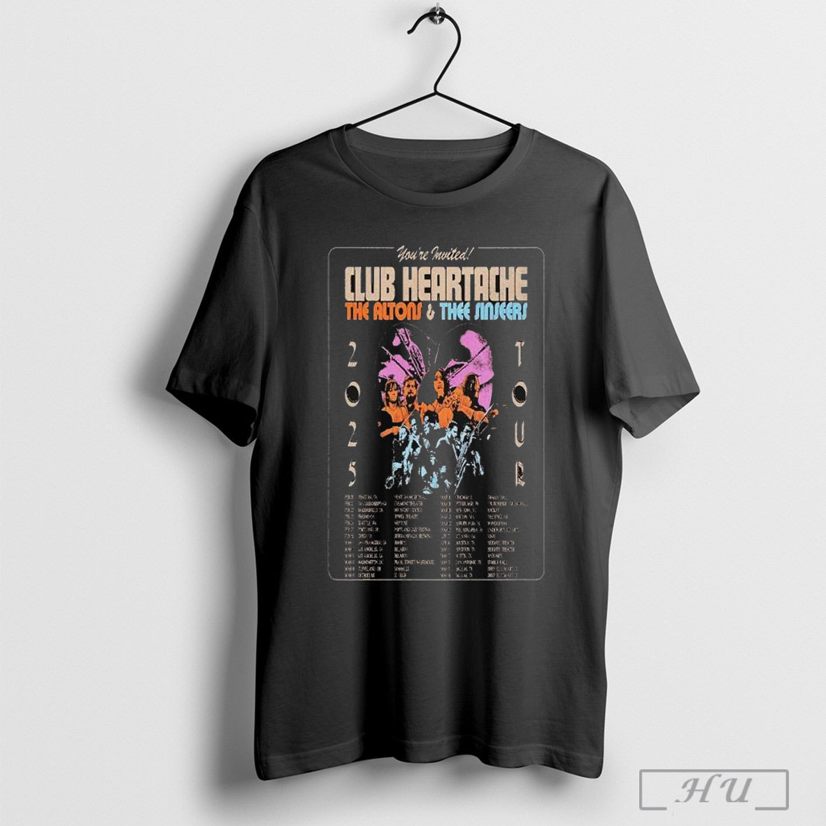 The Altons Thee Sinseers Club Heartache 2025 Tour T Shirt Hoodie, Sweatshirt | CoreVibeTees.com