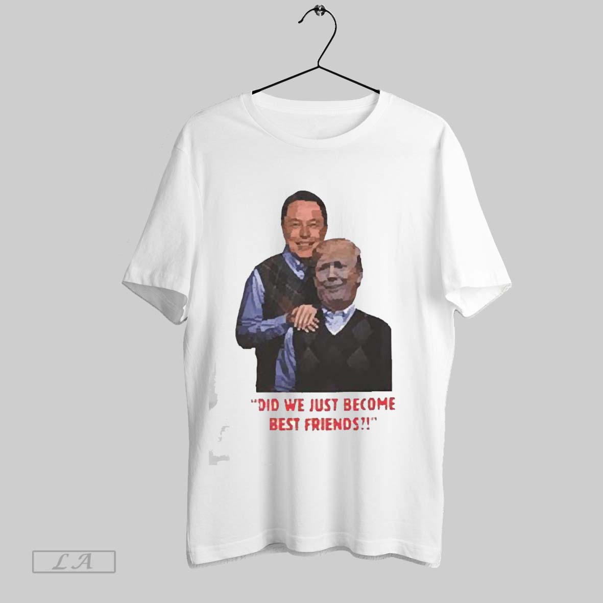 Top Trump Tucker Carlson Step Brothers Did We Trust Become Best Friends 2025 Sweatshirt T Shirt Hoodie | CoreVibeTees.com
