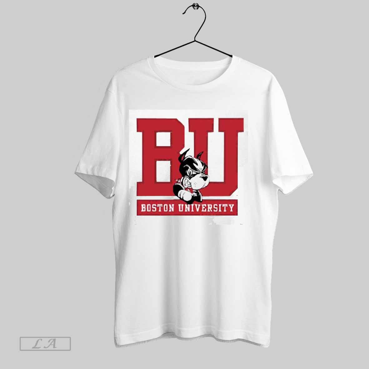 Top Boston University Chad Jake Infant Logo 2025 T Shirt Sweatshirt Hoodie Shirt | CoreVibeTees.com