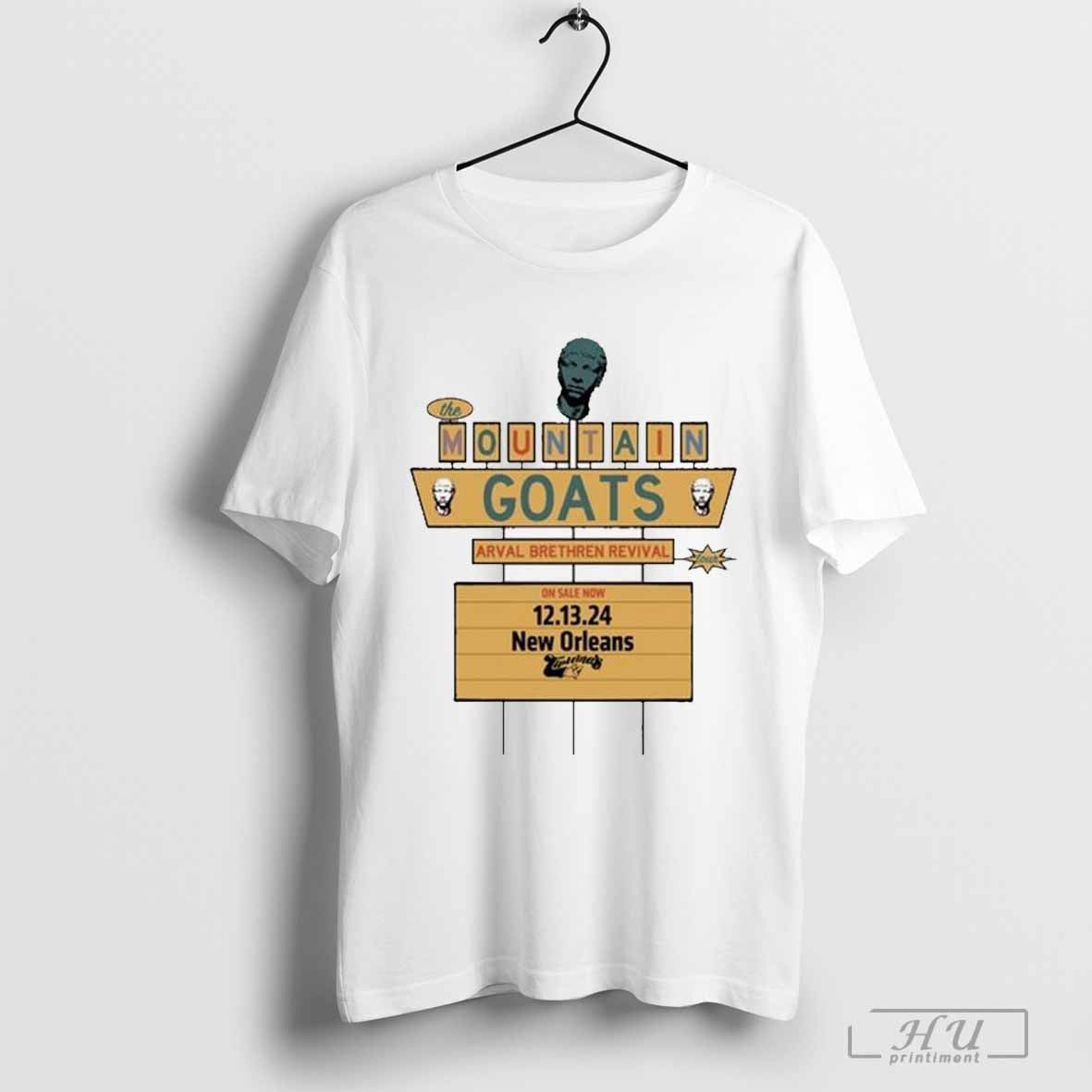 The Mountain Goats December 13 2024 Tipitina’s In New Orleans LA Shirt Hoodie, Sweatshirt | CoreVibeTees.com